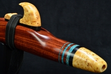 Grenadillo  Native American Flute, Minor, Mid G-4, #F25E